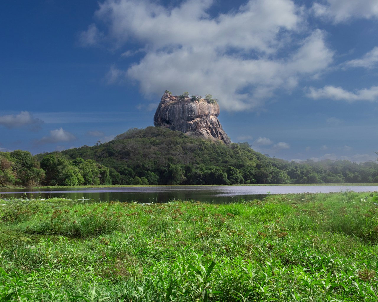 Sigiriya and Sri Lankan landscape